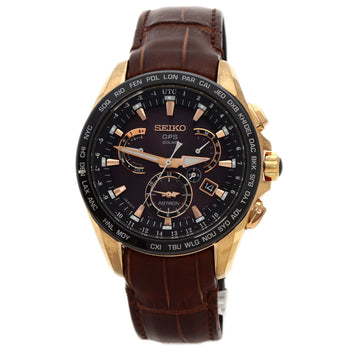 Seiko Sbxb060 8X53-0Af0-2 Astron Novak Djokovic Collaboration 3000 Limited Edition Watch Gp Leather