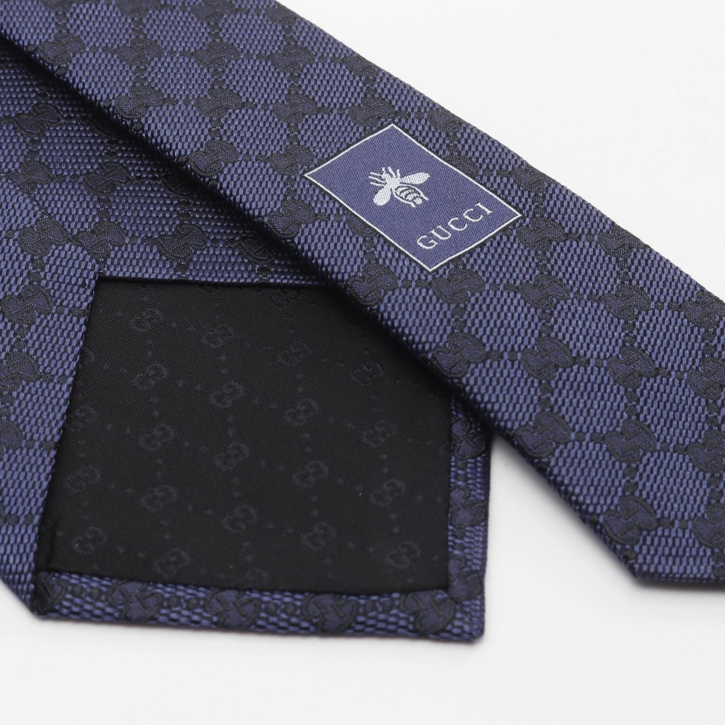 Gucci Arend Gg Pattern Silk Tie For Men