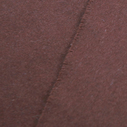 Hermes Men'S 100% Cashmere Scarf With Fringe And Embroidered Logo