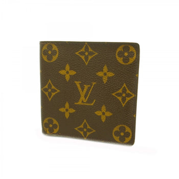 Louis Vuitton Monogram Porte-Bie Carte Credit Monet Wallet M61665 Brown