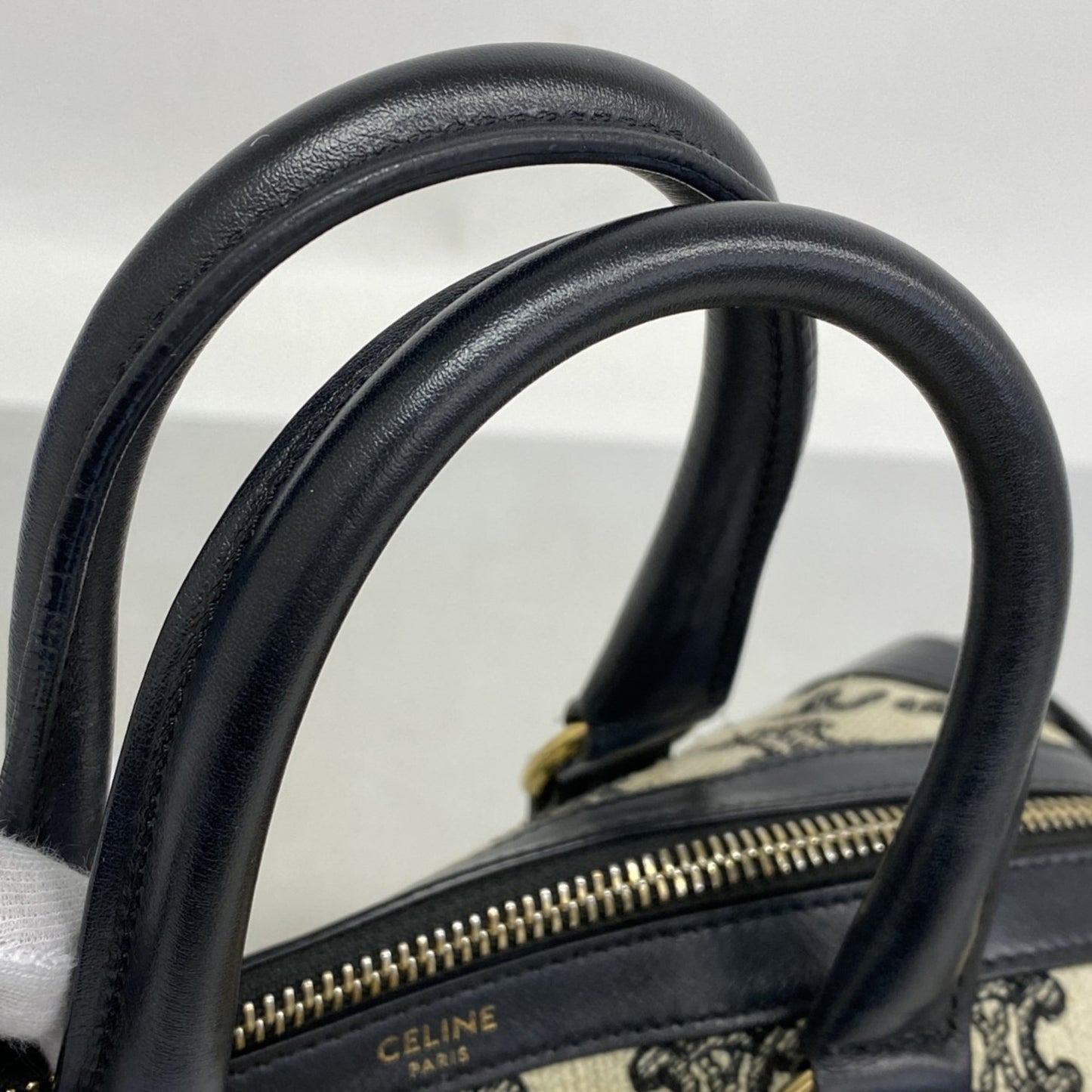 Celine Triomphe Canvas Handbag