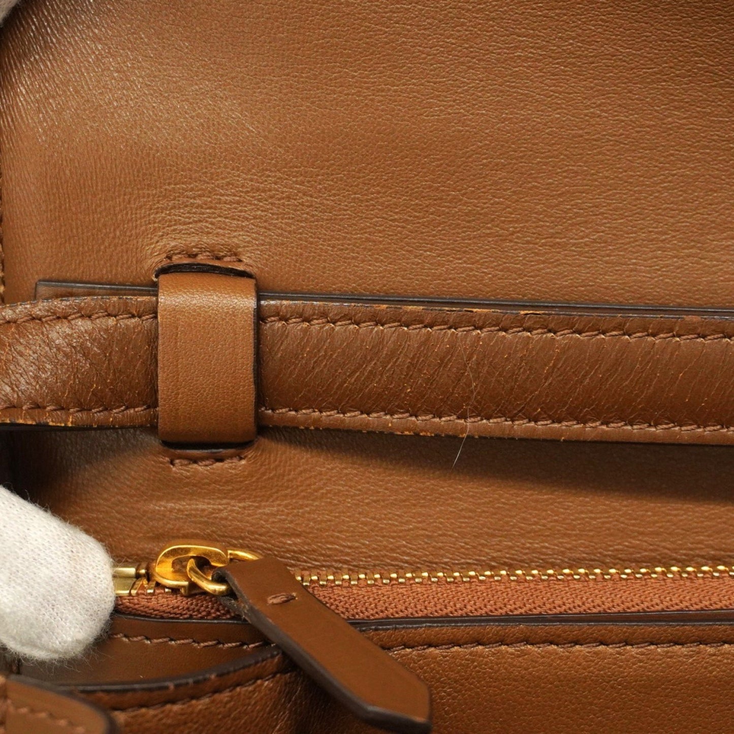 Celine Classic Box Leather Shoulder Bag Brown