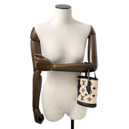Louis Vuitton Monogram Nano Baguette Shoulder Bag M82418 Louis Vuitton 2-Way Black