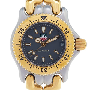Tag Heuer Sel Watch S95.208M Quartz Gray Dial Stainless Steel Plated
