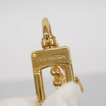 Louis Vuitton Fleur De Monogram Keychain M65111 Gold