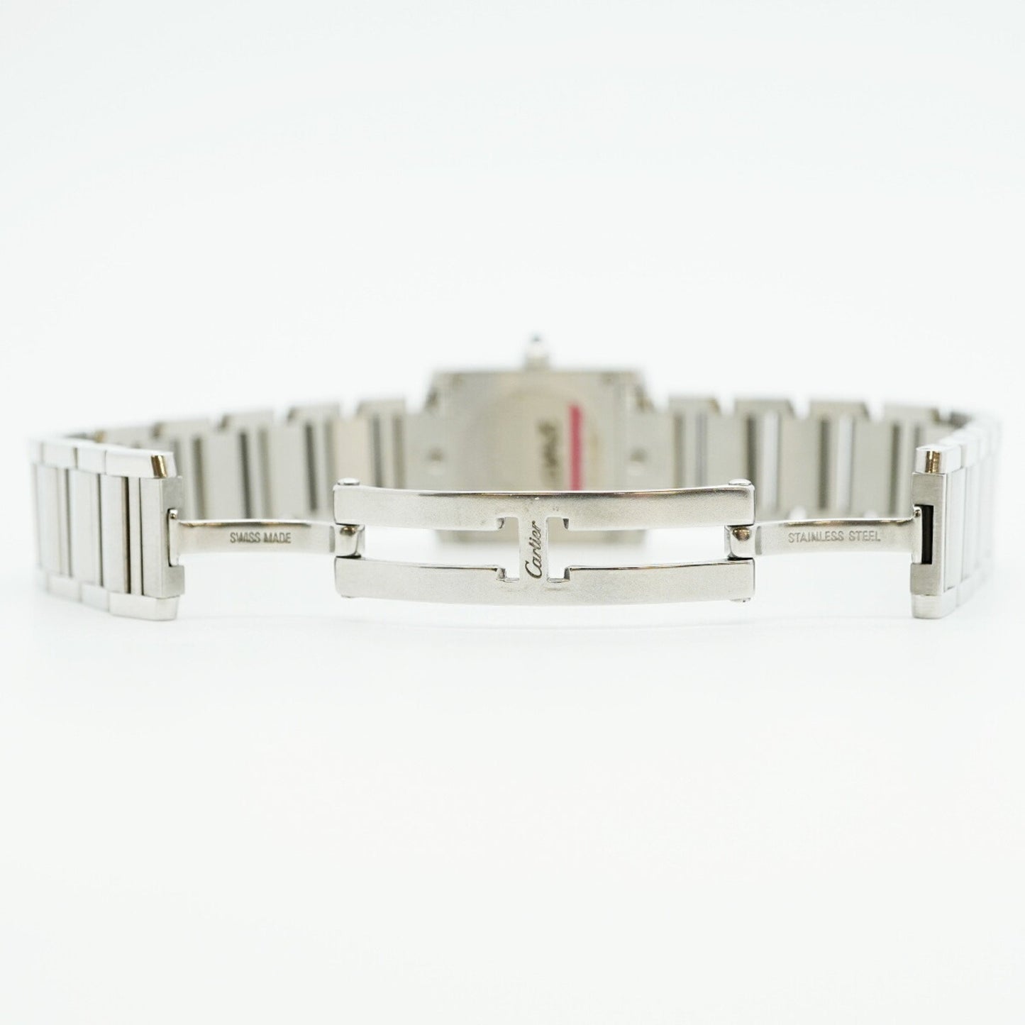 Cartier Tank Franaise Sm W51026Q3 Black Dial