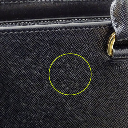 Prada Prada Women'S Saffiano Black Handbag/Shoulder Bag (1Ba380) - 2-Way Mini Bag