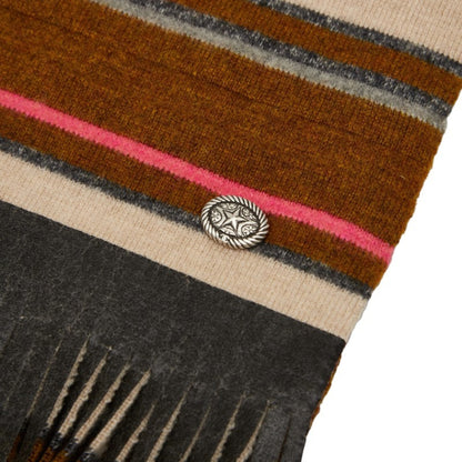 Chanel Striped Scarf