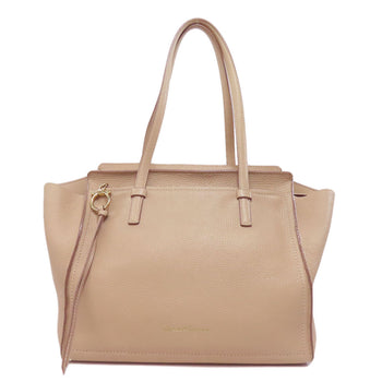 Salvatore Ferragamo Amy Gancini Hardware Leather Tote Bag