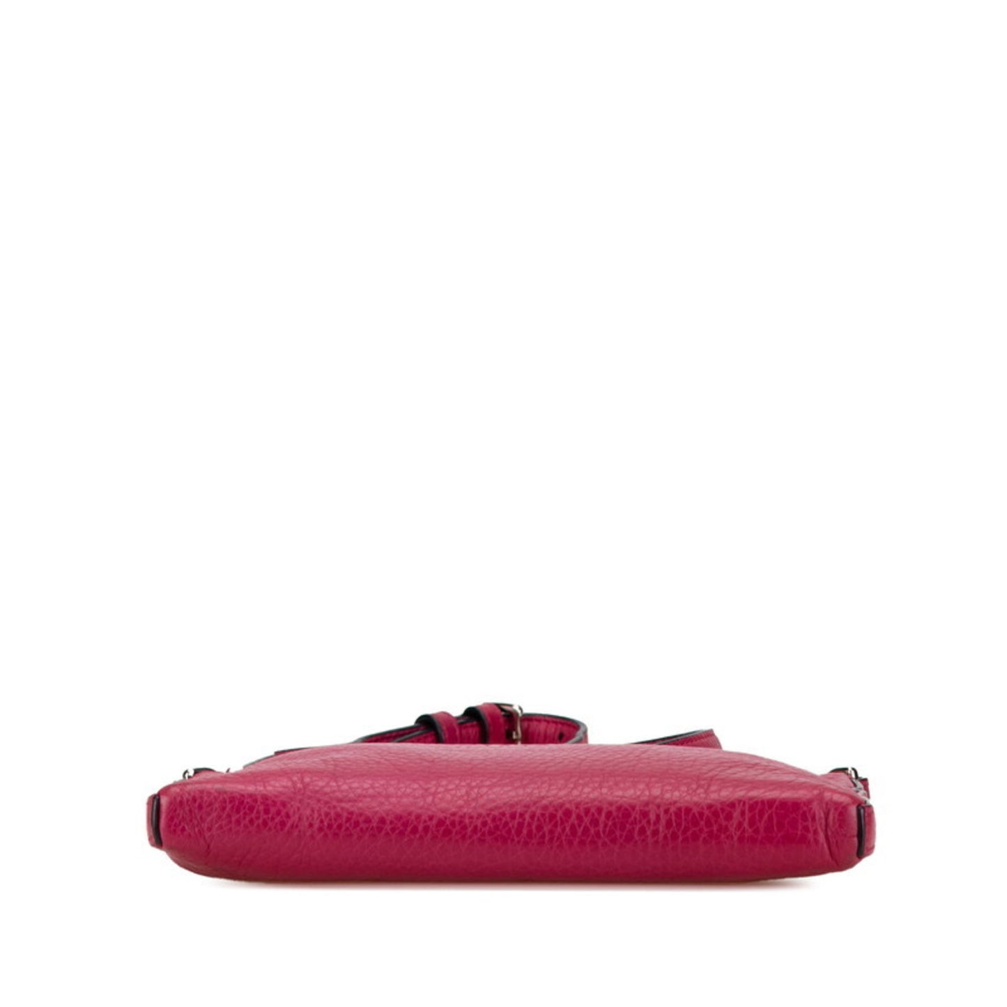 Loewe Heritage Shoulder Bag Pink Leather