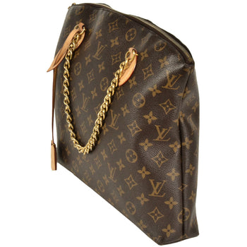 Louis Vuitton Louis Vuitton Lockit Chain Handbag Monogram Canvas M40989 Brown Du2153
