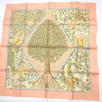 Hermes Carr 90 Axis Mundi Scarf