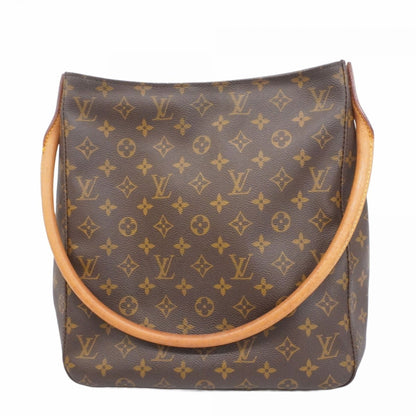 Louis Vuitton Monogram Looping Gm Shoulder Bag M51145 Brown