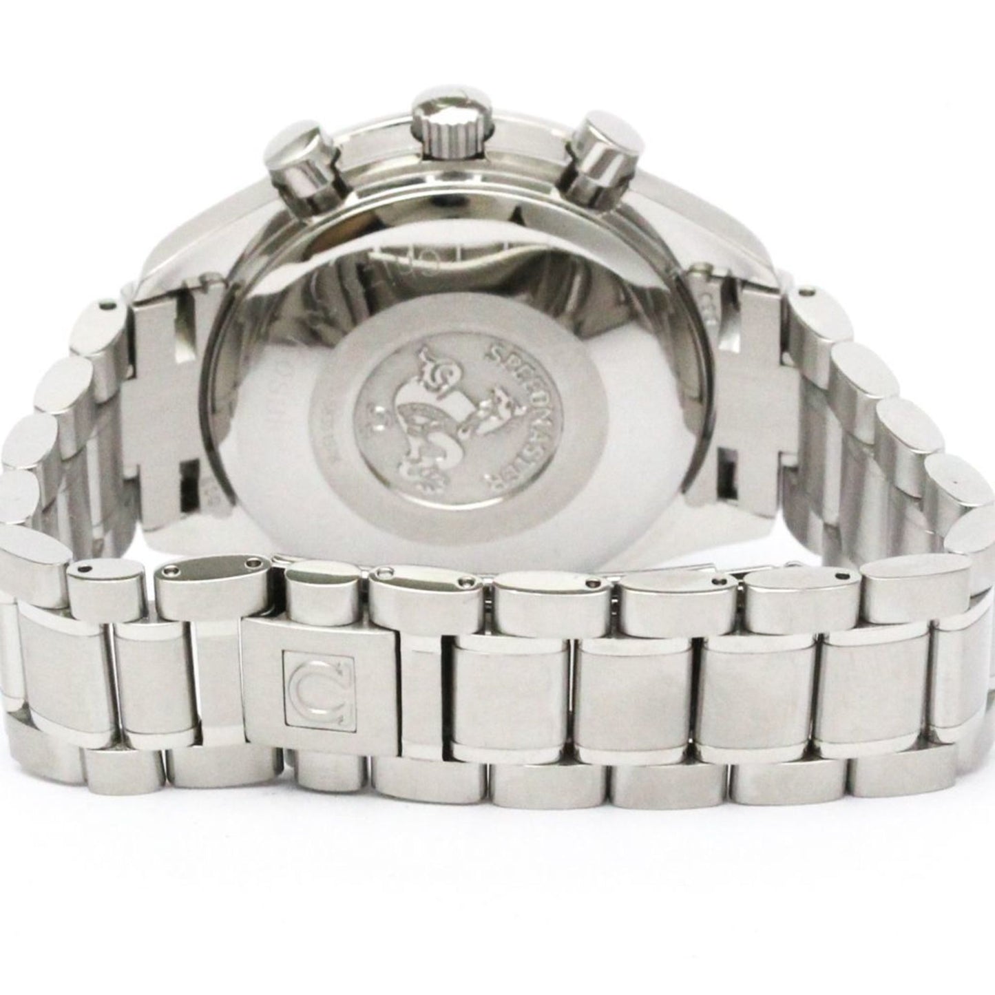 Omega Speedmaster Triple Date Steel Automatic Watch 3523.30 Polished