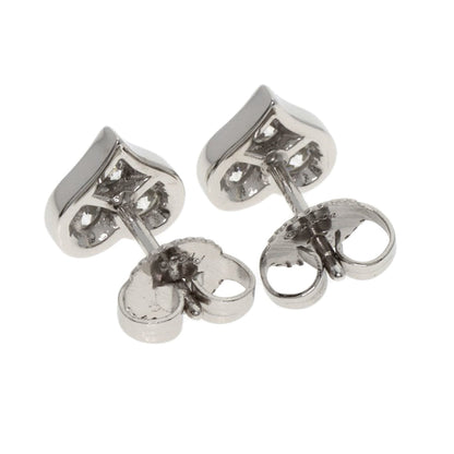 Tiffany & Co. Sentimental Heart Diamond Earrings In Platinum Pt950