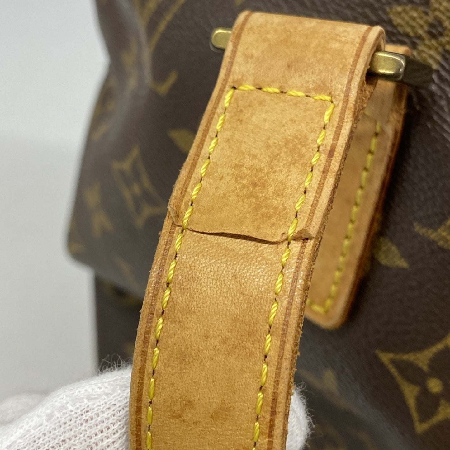 Louis Vuitton Monogram Cabas Piano Tote Bag M51148 Brown