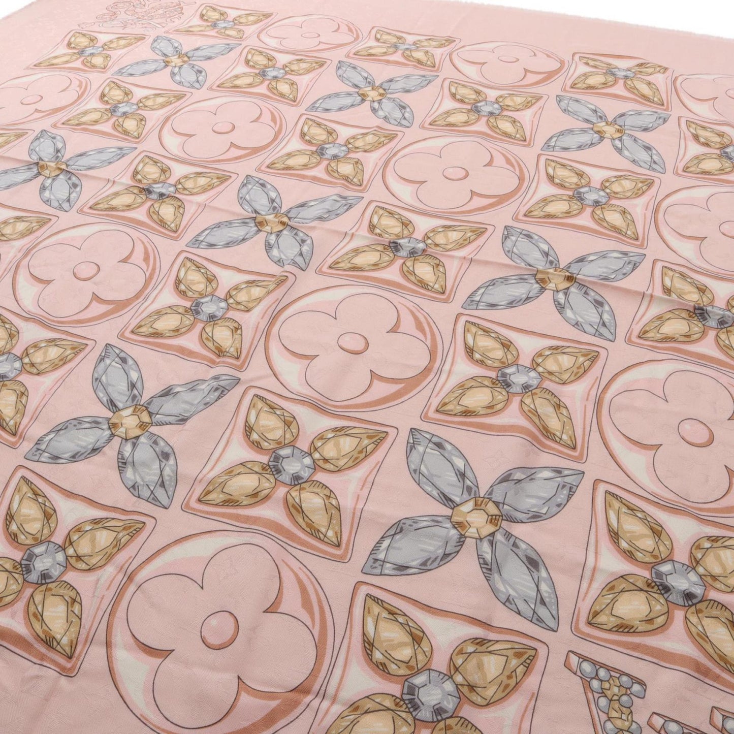 Louis Vuitton Monogram Flower Precious Dragon Scarf/Shawl