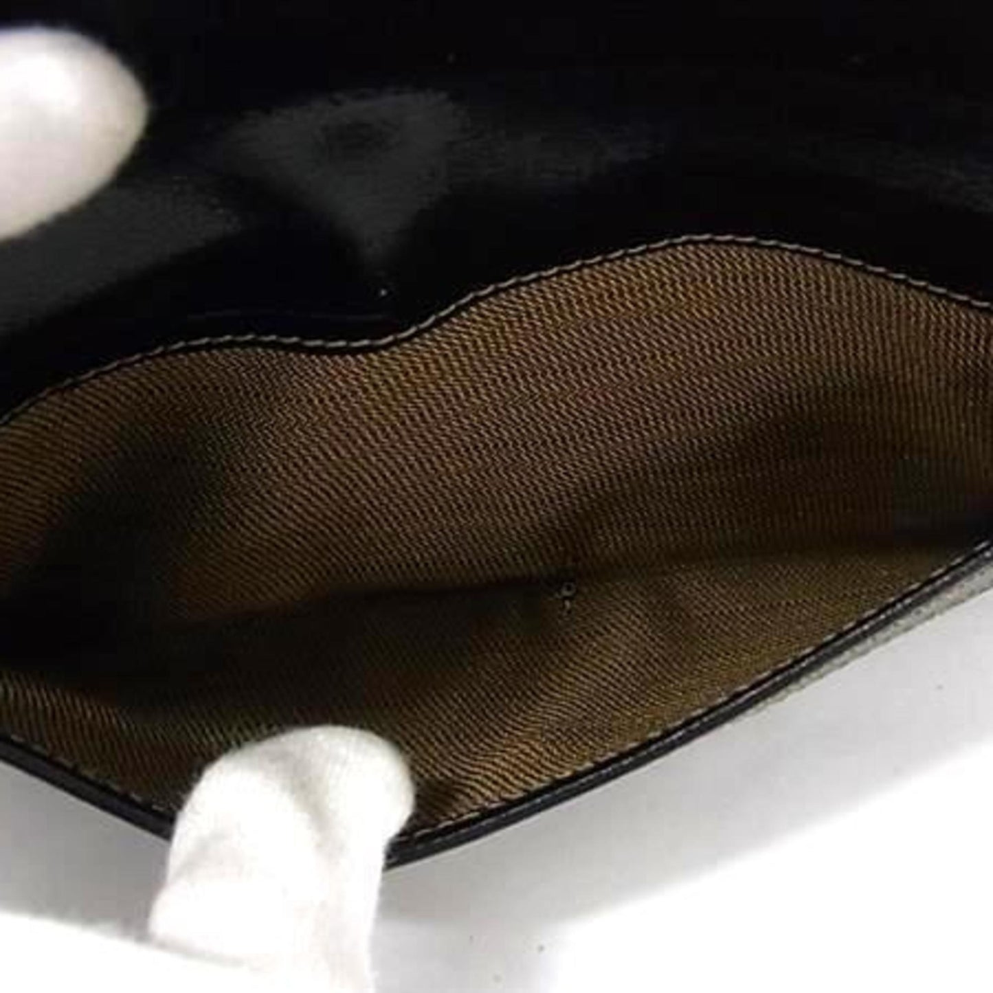 Fendi Zucca W Bifold Wallet 2804 01339 Brown