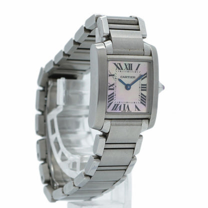Cartier Tank W51028Q3 Pink Dial