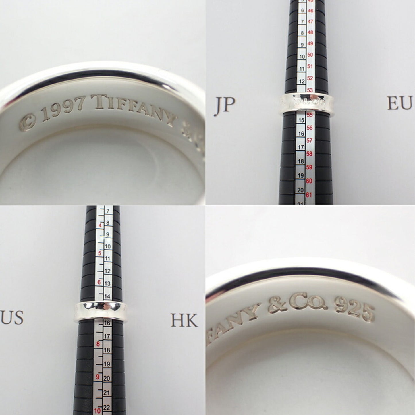 Tiffany 925 1837 Ring Size 14