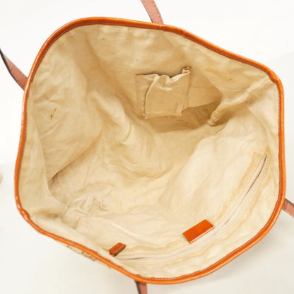 Gucci Tote Bag Gg Canvas 211971 Enamel Brown Champagne