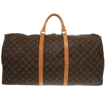 Louis Vuitton Keepall Bandouliere 60 Monogram M41412 Canvas Brown Boston Bag 0750 Louis Vuitton