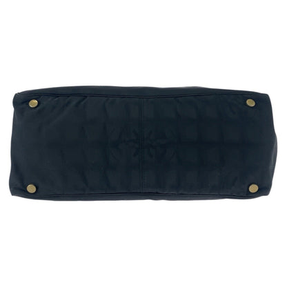 Chanel New Travel Line Neutral Tote Mm Black With Gold Hardware