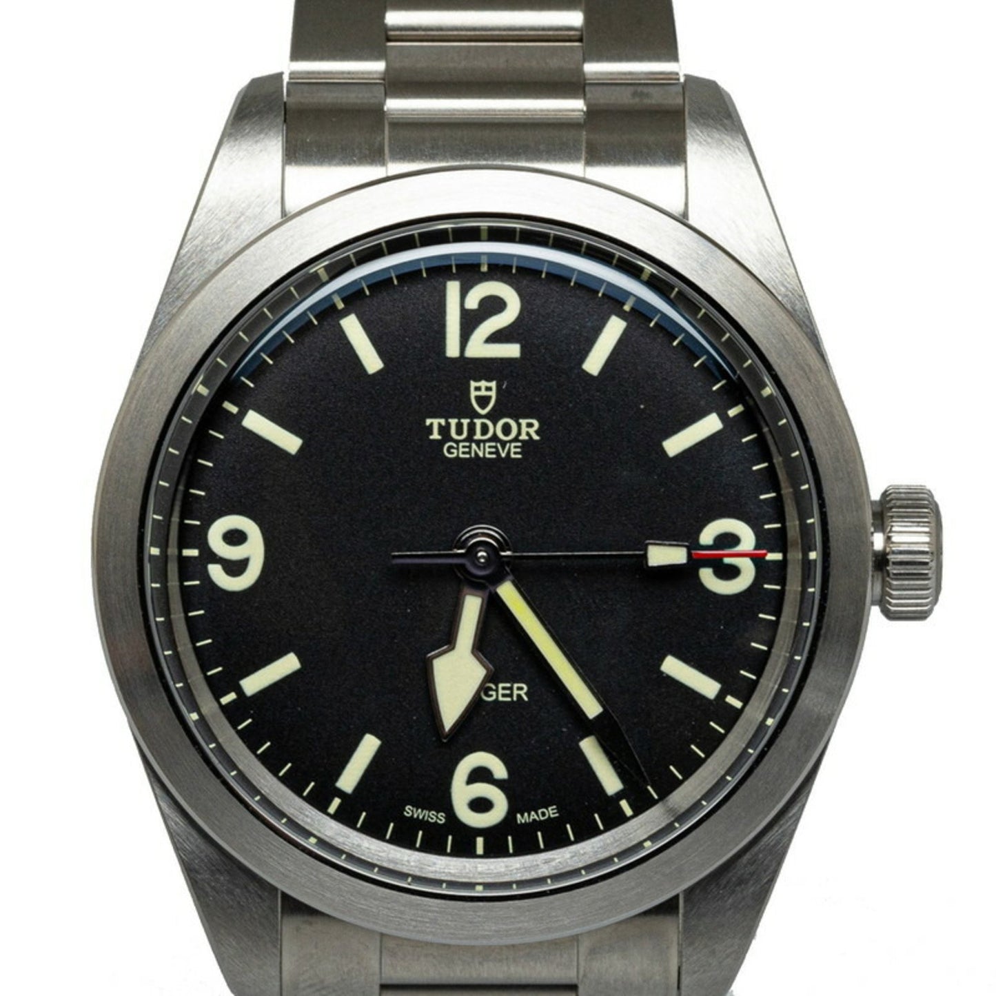 Tudor Ranger Watch 79950 Automatic Black Dial Stainless Steel