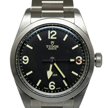 Tudor Ranger Watch 79950 Automatic Black Dial Stainless Steel
