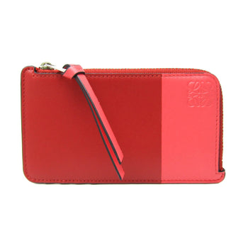 Loewe Anagram Fragment Case Leather Card Case Pink