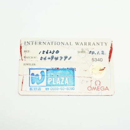 Omega Constellation 1562.30 White Dial