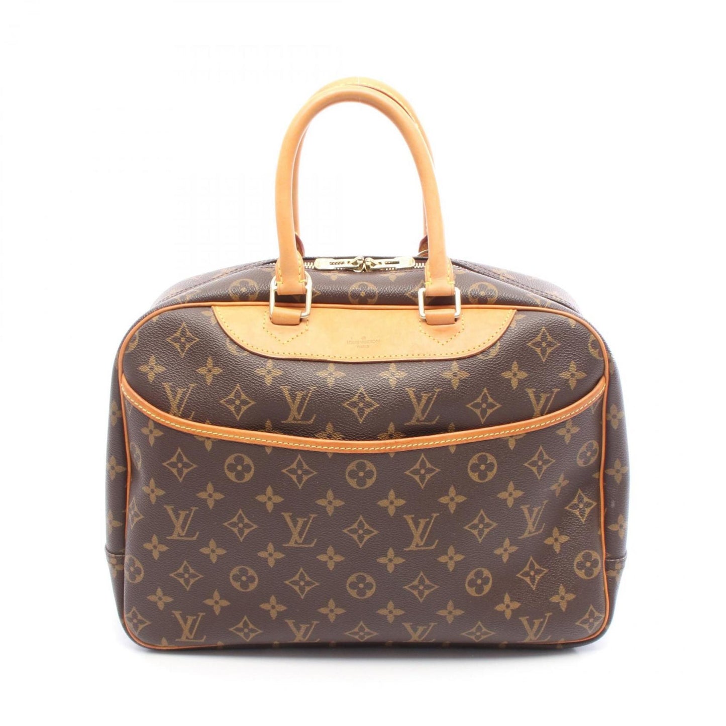 Louis Vuitton Deauville Bowling Vanity Handbag