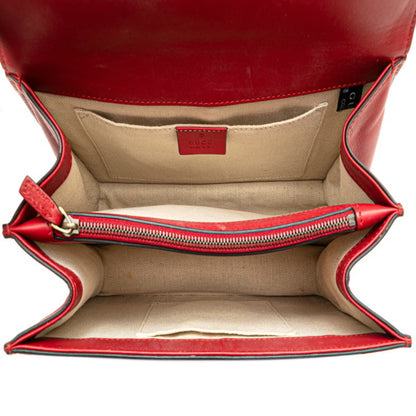 Gucci Bamboo Dionysus Handbag/Shoulder Bag 2Way 448075 Red Leather