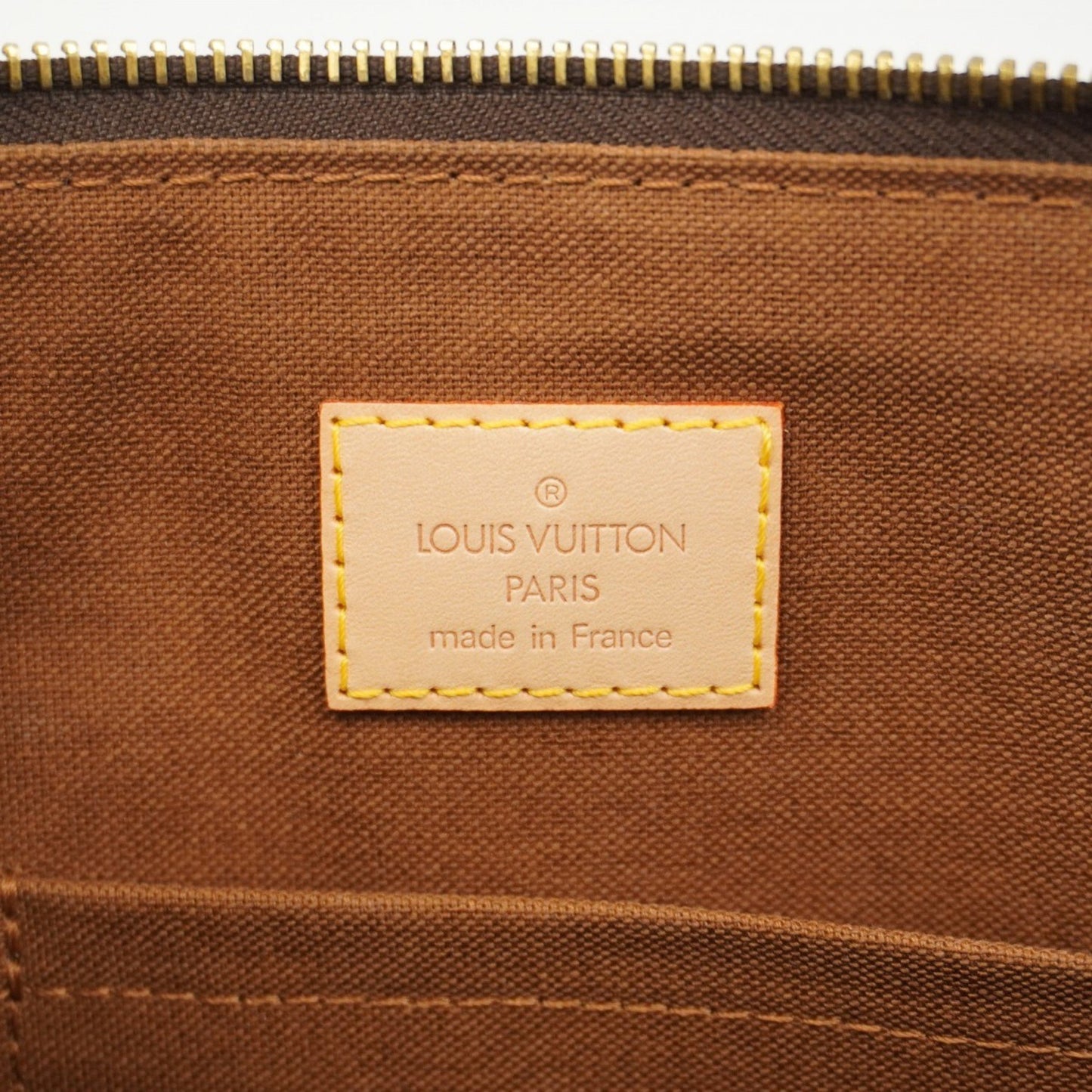 Louis Vuitton Monogram Popincourt Shoulder Bag M40007 Brown