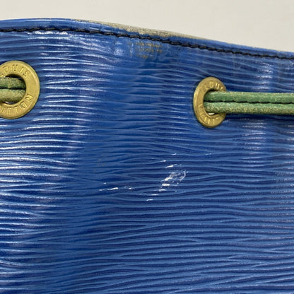 Louis Vuitton Epi Two-Tone Noe Shoulder Bag M44044 In Toledo Blue