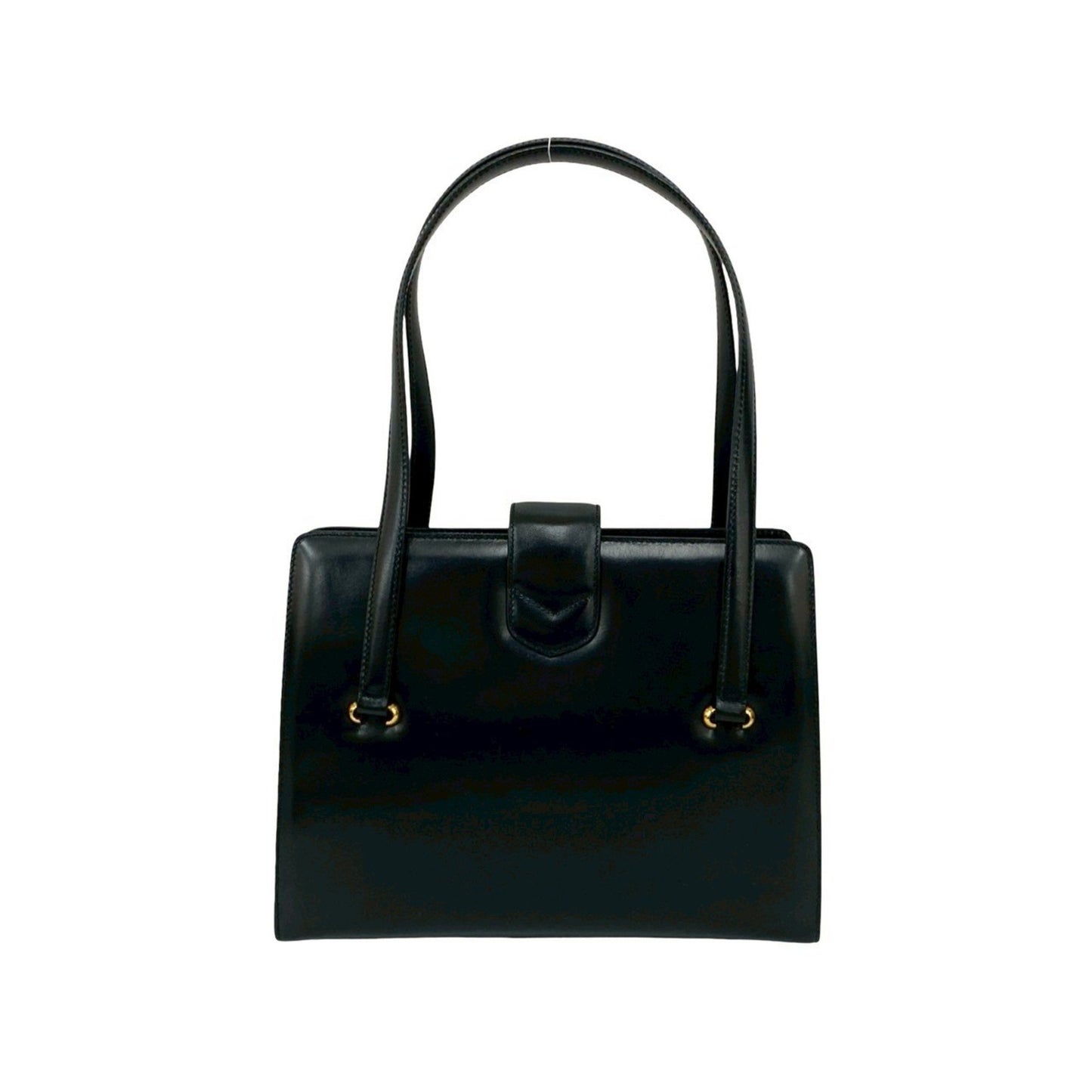 Celine Triomphe Logo Calf Leather Tote Bag