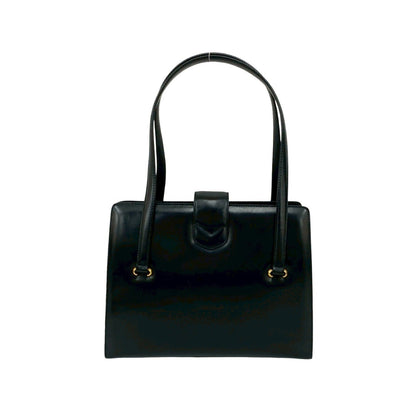 Celine Triomphe Logo Calf Leather Tote Bag