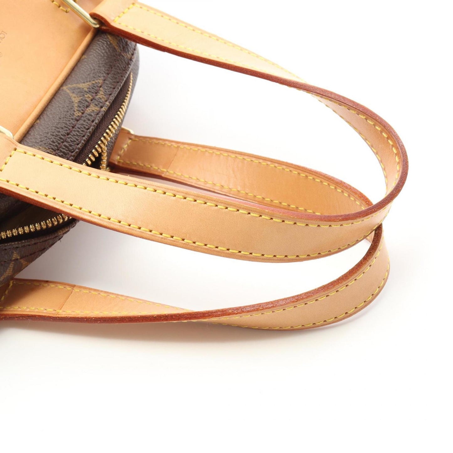 Louis Vuitton Louis Vuitton Excursion Monogram Handbag Coated Canvas Leather