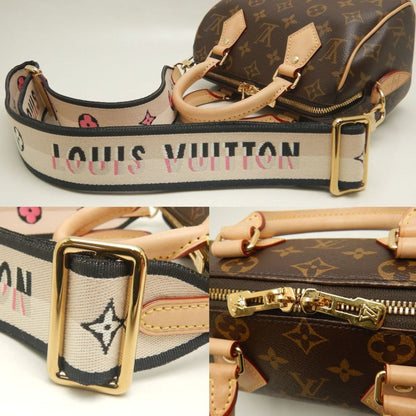 Louis Vuitton Louis Vuitton Monogram Speedy Bandouliere 20 M46234 Handbag Noir 253025