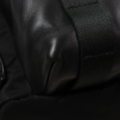 Tod'S Xbmtrkg0300Spfb999 Medium Fabric And Leather Backpack With Engraved Logo