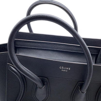 Celine Handbag Luggage Series Micro Shopper 189793 Celine Bag Black