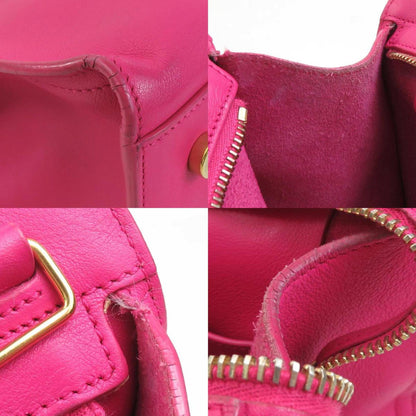 Saint Laurent Saint Laurent Handbag Shoulder Bag Baby Cabas Leather Pink Gold