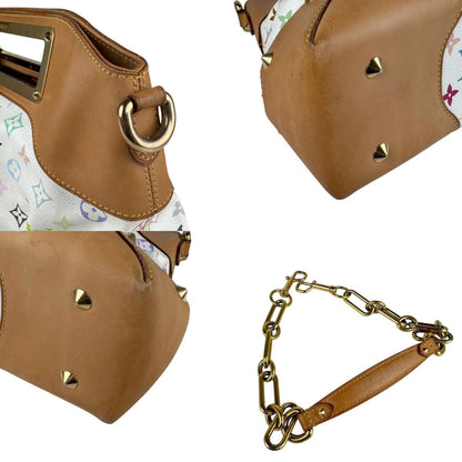 Louis Vuitton Judy Gm Monogram Multicolore Handbag Shoulder Bag In Bronze And Gold