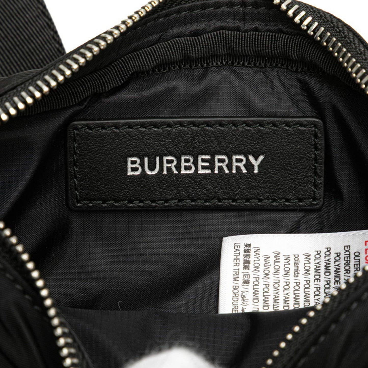 Burberry Waist Bag/Body Bag 8052887 Black Nylon