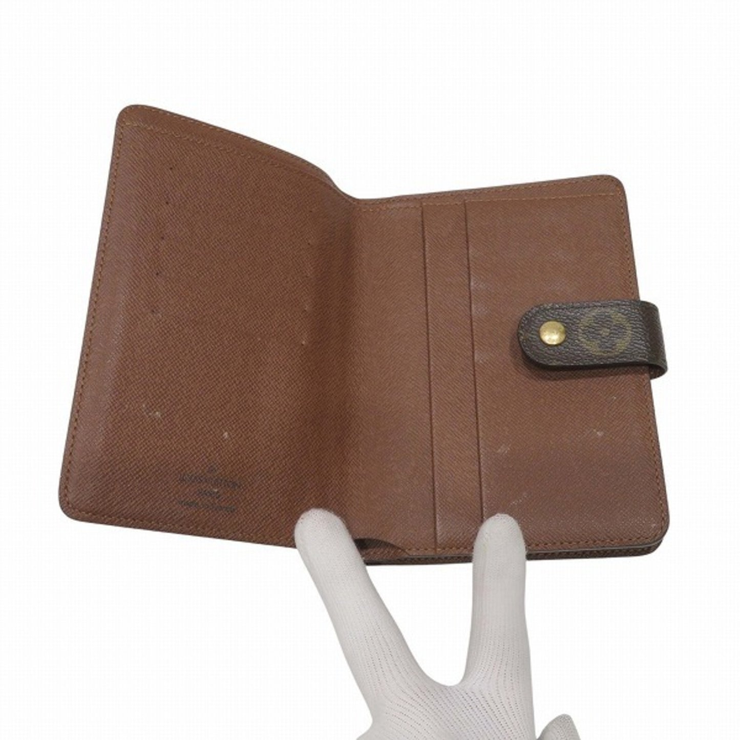 Louis Vuitton Monogram Porte Papier Zip M61207 Round Bi-Fold Wallet