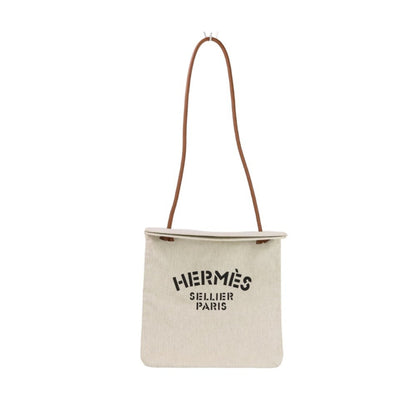 Hermes Aline Mm Toile Chevron One-Shoulder Bag