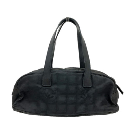 Chanel A15828 New Travel Line Handbag Boston Bag Leather/Nylon