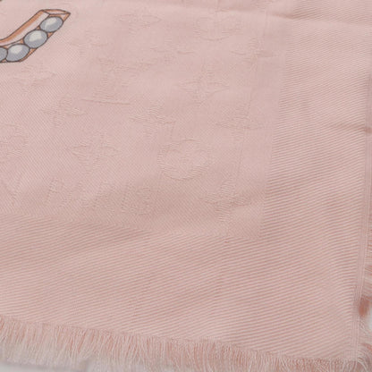 Louis Vuitton Monogram Flower Precious Dragon Scarf/Shawl