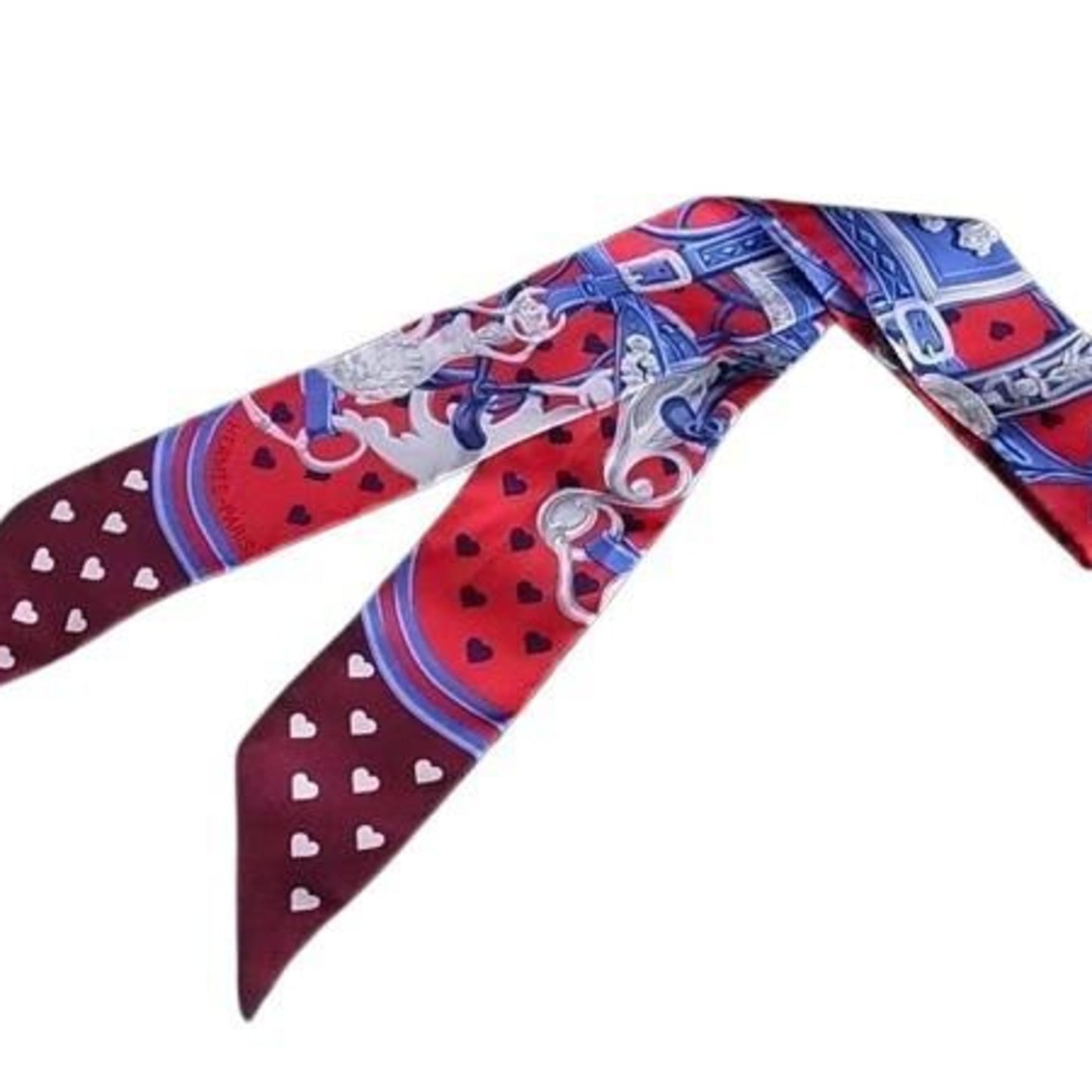 Hermes Brides De Gala Love Twilly Scarf