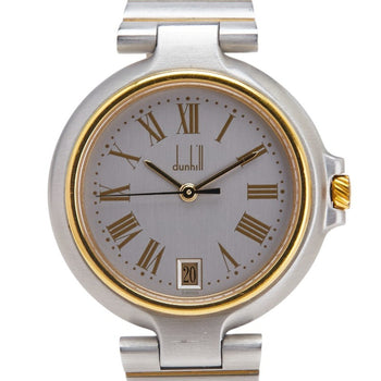 Dunhill Millennium Quartz Watch With Silver Dial And Stainless Steel
